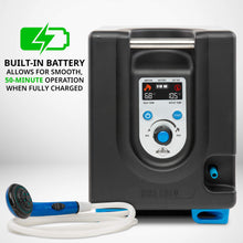 Load image into Gallery viewer, Hike Crew Propane Water Heater &amp; Shower Pump, Built-In Battery, Carry Case
