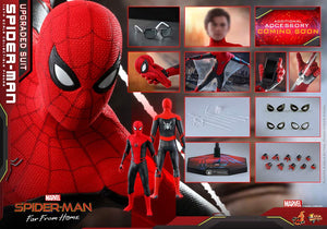 Hot Toys Spider-Man (Upgraded Suit) Sixth Scale 1/6 Movie Masterpiece MMS542 Series Fa