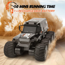 Load image into Gallery viewer, Amphibious RC Trucks,8WD Offroad Waterproof,1: 12 Large Remote Control Monster Truck for Boys Girls,50Mins Playing Time Battery
