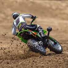 Load image into Gallery viewer, RC Motorcycle Promoto-MX 1/4 Motorcycle Ready-to-Run Combo Includes Battery and Charger Pro Circuit LOS06002 Green
