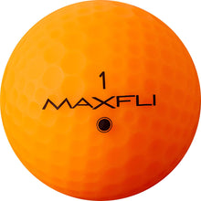 Load image into Gallery viewer, Maxfli StraightFli Matte Orange Golf Balls
