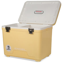 Load image into Gallery viewer, Engel UC19 19qt Leak-Proof, Air Tight, Drybox Cooler and Small Hard Shell Lunchbox for Men and Women in Fighting Lady Yellow
