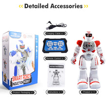 Load image into Gallery viewer, RC Smart Robot Toys for Kids, Intelligent Programmable Robot with Infrared Controller, Gesture Sensing, Singing, Dancing (Red)
