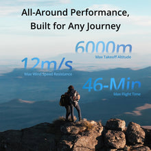 Load image into Gallery viewer, Drone with Medium Tele &amp; Wide-Angle Dual Primary Cameras, 46-Min Max Flight Time, Omnidirectional Obstacle Sensing, 48MP Photos, 4K
