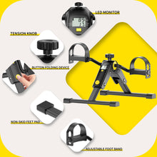 Load image into Gallery viewer, MOMODA Under Desk Bike Pedal Exerciser - Black
