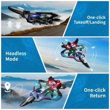 Load image into Gallery viewer, Helicopter Drone Toys for Kids Adults 8-12 12-16, Remote Control Plane Airplane Toys with Led Lights
