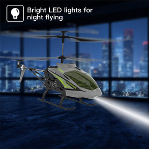 Remote Control Helicopter, S39H RC Helicopter with Altitude Hold and High & Low Speed Mode,2 Batteries, Big Size Aircraft for Adults Kids(Green)