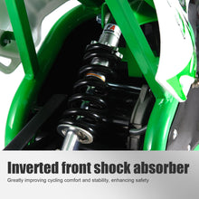 Load image into Gallery viewer, 49cc Gas Power Dirt Bike, 49cc Mini Motorcycle with Off-Road Tires, Gas Power Motocross, Green
