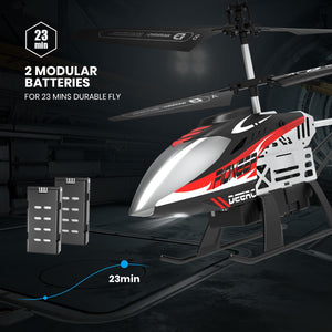 Remote Control Helicopter, Altitude Hold RC Helicopters with Storage Case Extra Shell,2.4GHz Aircraft Indoor Flying Toy with High & Low Speed Mode