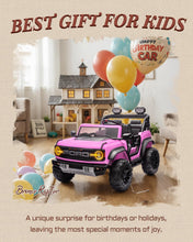 Load image into Gallery viewer, First Ride On 24V Ride on Toys for Big Kids, Licensed Ford Bronco Raptor 2 Seater Ride on Cars with Remote Control (24V, Pink)
