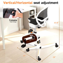 Load image into Gallery viewer, HitGo Office Exercise Bike Desk Chair - White
