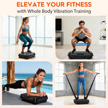 Load image into Gallery viewer, Vibration Plate Exercise Machine, Vibrating Plate for Lymphatic Drainage, 400 Lbs Capacity 250 Speed Levels Whole Body Fat Burner Weight Loss Shake Board, Vibrate Platform Machine
