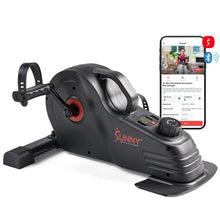 Load image into Gallery viewer, Sunny Health &amp; Fitness Dual-Function Under-Desk Mini Bike - Black
