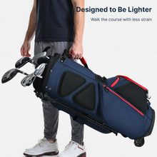 Load image into Gallery viewer, GoHimal Lightweight 14-Way Golf Stand Bag for Men &amp; Women Dark Blue
