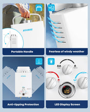 Load image into Gallery viewer, Kohree Propane Water Heater Tankless,1.58 GPM 6L Water Heater for Camping
