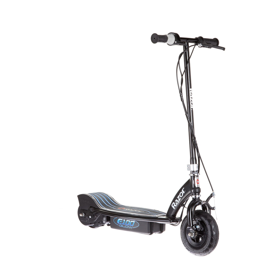 Electric Scooter for Kids Age 8 and Up, LED Light-Up Deck, 8