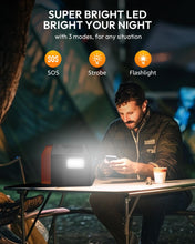 Load image into Gallery viewer, Solar Powered Generator, 300W Portable Power Station with Solar Panel 40W
