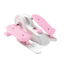 Load image into Gallery viewer, Sunny Health &amp; Fitness Pink Fully Assembled Magnetic Under Desk Elliptical Peddler
