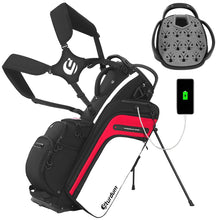 Load image into Gallery viewer, Sturdum 14 Way Golf Stand Bag with Rubber T-Lock and Phone Charger Pocket
