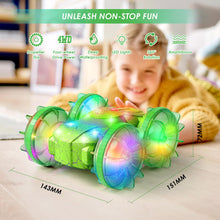 Load image into Gallery viewer, Amphibious RC Car with Lights for Kids 6-12 Year Old,2.4 GHz Remote Control Boat RC Monster Truck 4WD Vehicle
