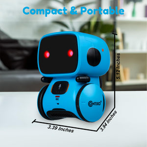 R1 Robot Toys for Kids 3 Pack Bundle - Smart Robot for Kids Voice Control Talking Dancing Learning Educational Toy- Blue, Green, Pink
