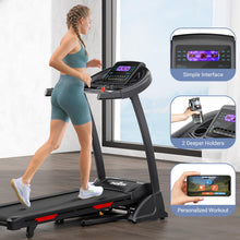 Load image into Gallery viewer, THERUN Incline Treadmill - Black Red
