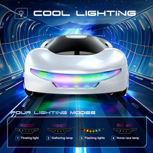 Load image into Gallery viewer, Futuristic Remote Control Car, Gesture Sensing Rc Stunt Car with Light Spray &amp; Sound, 360° Rotate 2.4GHz RC Cars Toy (White)
