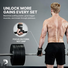 Load image into Gallery viewer, DMoose Fitness Weight Lifting Grips -  (Gray)
