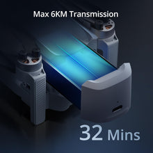 Load image into Gallery viewer, 3-Axis Gimbal 4K GPS Drone, Under 249g, 32 Mins Flight, 6KM Long Range Transmission, Visual Tracking, 4K/30FPS QuickShots, 12MP Photo
