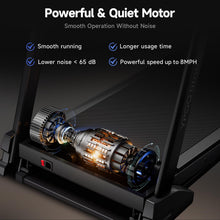 Load image into Gallery viewer, Treadmills for Home Use - Dull Black
