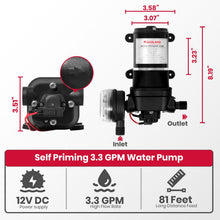 Load image into Gallery viewer, GASLAND Portable Tankless Water Heater with Water Pump | 2.64GPM 10L
