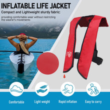 Load image into Gallery viewer, VOGUCCLO | Manual Inflatable Life Jacket for Adults| Supports up to 330 lbs
