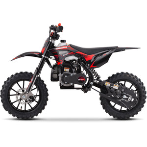 50cc 2-Stroke Kids Gas Dirt Bike Red