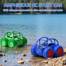 Load image into Gallery viewer, Remote Control Car, Fast Direct Charging RC Cars Amphibious 360° Rotating LED Rechargeable Stunt Car 2.4Ghz 4WD All Terrain
