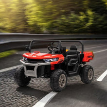 Load image into Gallery viewer, The Boys Electric Toy Car Ride On Car 24V Ride On Truck 2 Seat Ride On Motor Ride On Dump Truck with Dump Bed/Shovel
