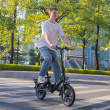 Load image into Gallery viewer, Electric Bike for Adults Teens, Folding Electric Bicycle, Commuter City E-Bike with 350W Motor and 36V 7.5Ah Battery,3 Levels Assist
