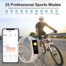 Load image into Gallery viewer, Zeacool Fitness Tracker with 24/7 Heart Rate, Blood Oxygen Blood Pressure Sleep Monitor

