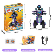 Load image into Gallery viewer, STEM Building Block Toy RC Robot for Kids, App Controlled &amp; Remote Control Robotic Toy for Boys and Girls
