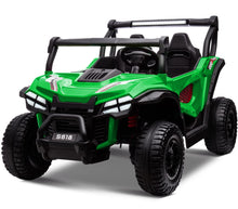 Load image into Gallery viewer, 24V XXXL Ride on Cars 2 Seater, Electric Cars Vehicles for Big Kids, 4WD Ride on UTV Truck w/Remote Control（Green）
