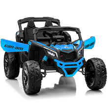Load image into Gallery viewer, 24V Ride on Toys for Big Kids,Kids Electric Ride on Car UTV 4WD/2WD,High Speed Power Wheels with EVA Rubber Tires-Blue
