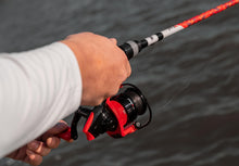 Load image into Gallery viewer, Abu Garcia Max X Spinning Reel, Size 30 (1523252), 3 Ball Bearings + 1 Roller Bearing Provides Smooth Operation, Felt Front Drag, Max of 14lb | 6.4kg Red
