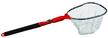 Load image into Gallery viewer, EGO S2 Slider Fishing Landing Net, Large Clear Rubber Mesh, Fishing Net
