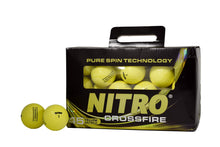 Load image into Gallery viewer, NITRO Crossfire 45 Golf Balls, 45- Pack - Yellow
