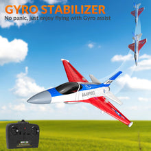 Load image into Gallery viewer, Remote Control Airplane RC Plane F16 Falcon Fighter Jet with LED Lights - 2 Channel Battery Powered with 2 Batteries
