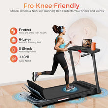 Load image into Gallery viewer, AXONFIT Treadmills for Home - Black
