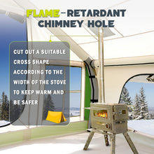 Load image into Gallery viewer, Inflatable Tent with Skylight &amp; Awning,Blow Up Tents for Camping,Hot Tent
