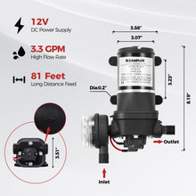 Load image into Gallery viewer, CAMPLUX Portable Propane Water Heater 2.64GPM, 3.3GPM Pump &amp; Pipe Strainer, 68,000 BTU for Camping &amp; Off-Grid Cabins
