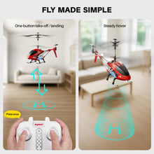 Load image into Gallery viewer, Remote Control Helicopter with Altitude Hold, 2 Speed Modes, Whole Alloy Toy for Boys Girls
