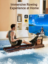 Load image into Gallery viewer, KINGSMITH Magnetic/Water Row Machine for Home - WM10 Rower*Walnut
