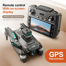 Load image into Gallery viewer, GPS RC Drone With With Screen On Controller, 4K EIS Camera, One Click Return, Tracking Function, LED Lights, 5G WiFi Image Transmission
